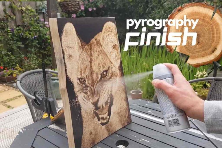 Finishing for Pyrography