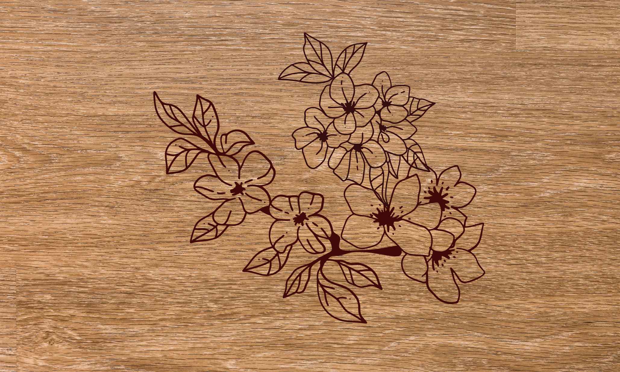 15 Floral Pyrography Patterns To Try Right Now Hobbydisiac