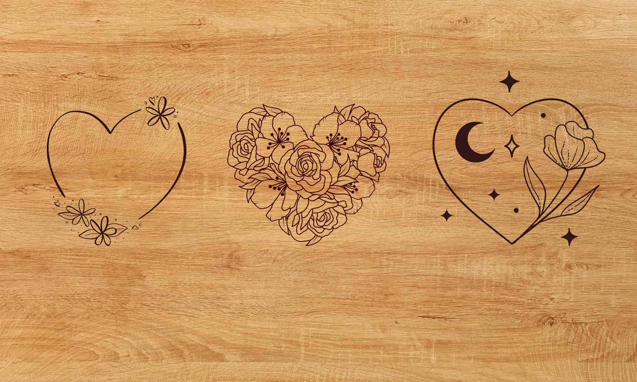 15 Floral Pyrography Patterns To Try Right Now Hobbydisiac