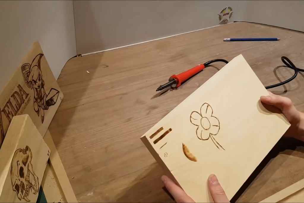Can you do pyrography indoors? answer is YES