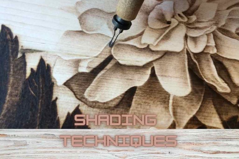 Pyrography Shading techniques