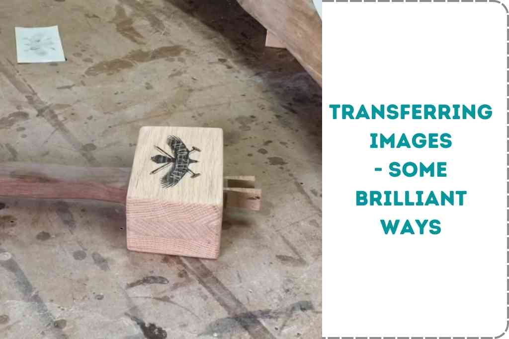 How To Transfer Patterns To Wood via Stamp, Iron, or Trace wood