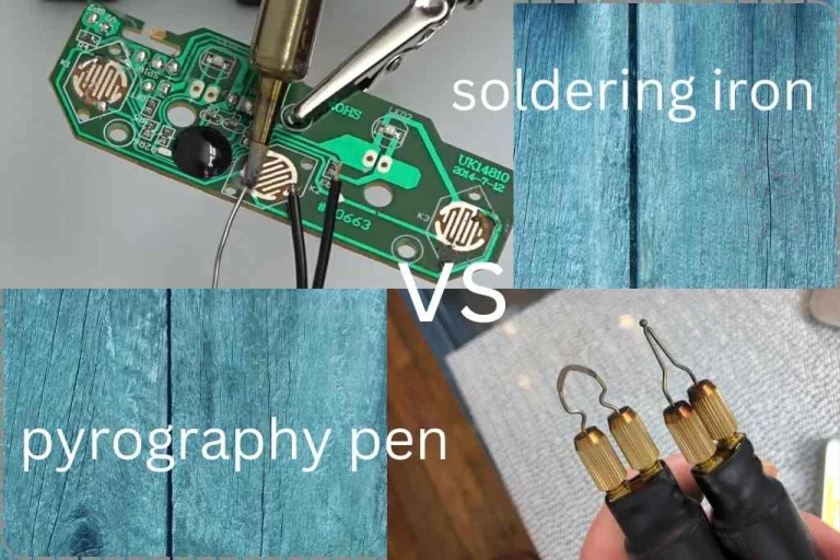 pyrography pen vs soldering iron