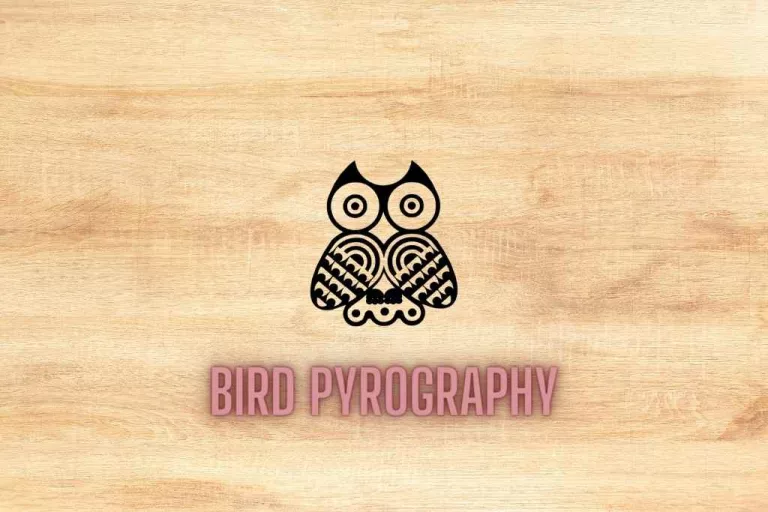 Pyrography Birds