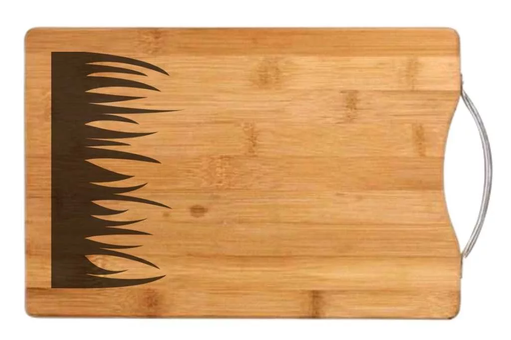 Grass on Chopping Board