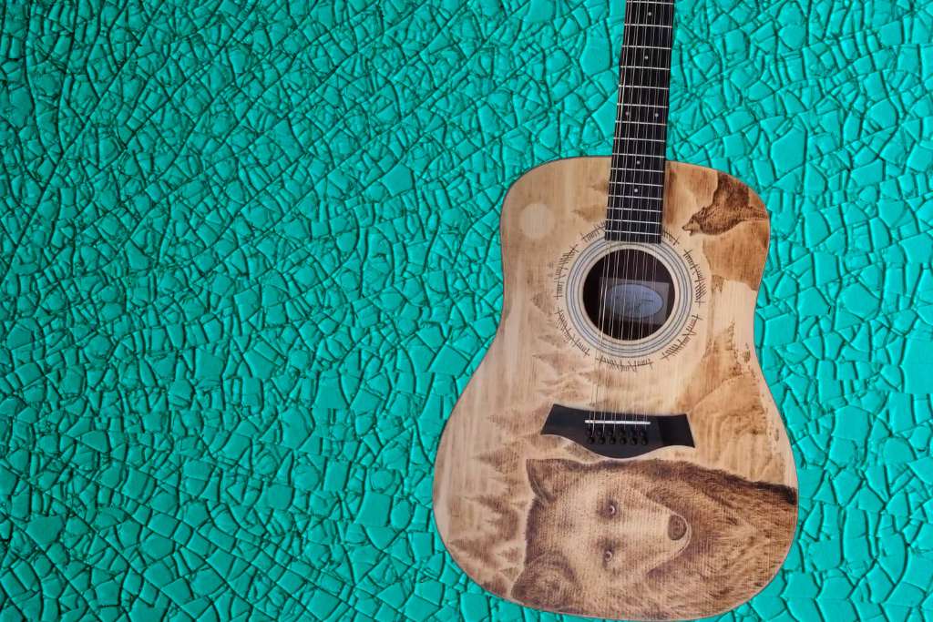 Guitar Pyrography