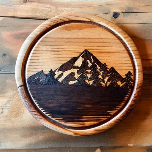 11 Aesthetic Pyrography on Pine Wood You Should Try Right Away ...