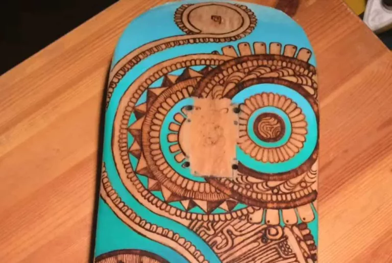 10 Trendy Ideas for Pyrography Skateboards!