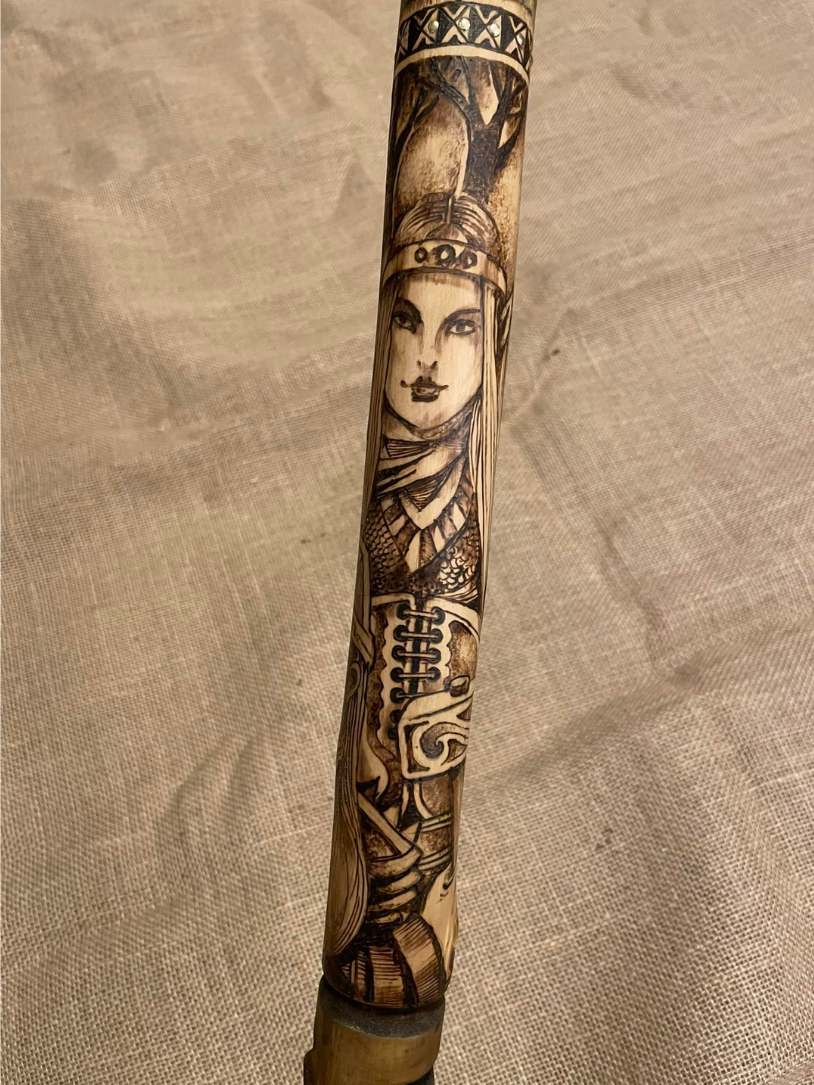 9 Incredibly Unique Patterns For Pyrography Walking Sticks Hobbydisiac 0938