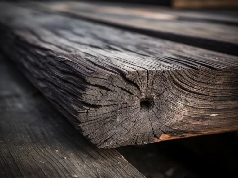 A strong wood having good mechanical properties