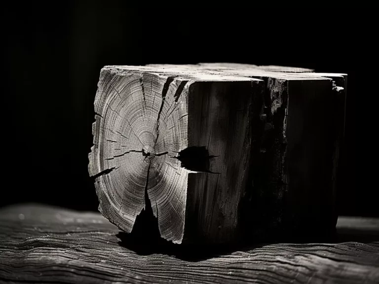 A strong wooden block, strength is a vital physical property