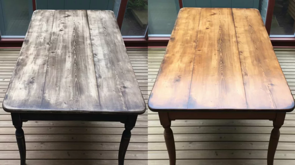 Table restoration