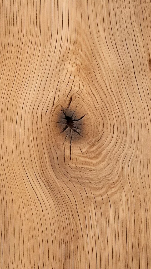 Pin oak grain