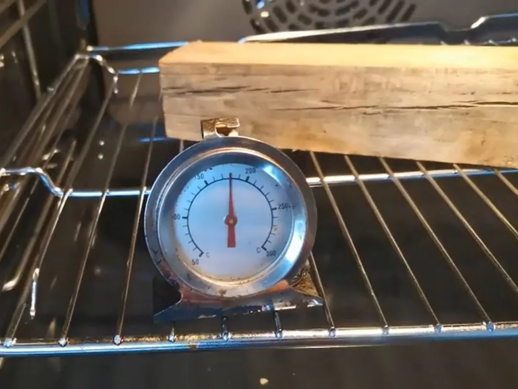 Answer to a common question: "Can you put wood in the oven?" is YES