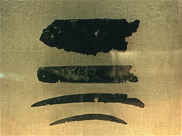 Roman woodworking tools like saws