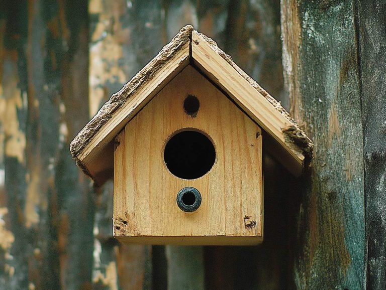 Wooden Birdhouse