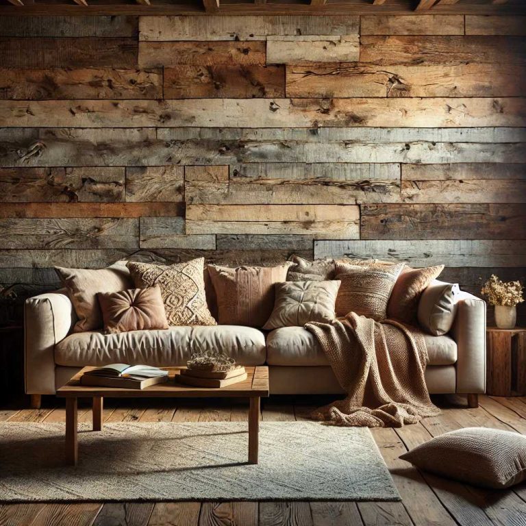 12 Wooden Accent Wall Ideas to Warm Up Your Living Room