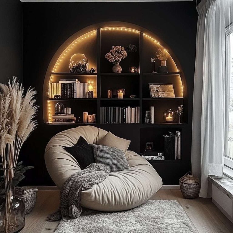 21 Black Accent Walls for a Striking Living Room Look