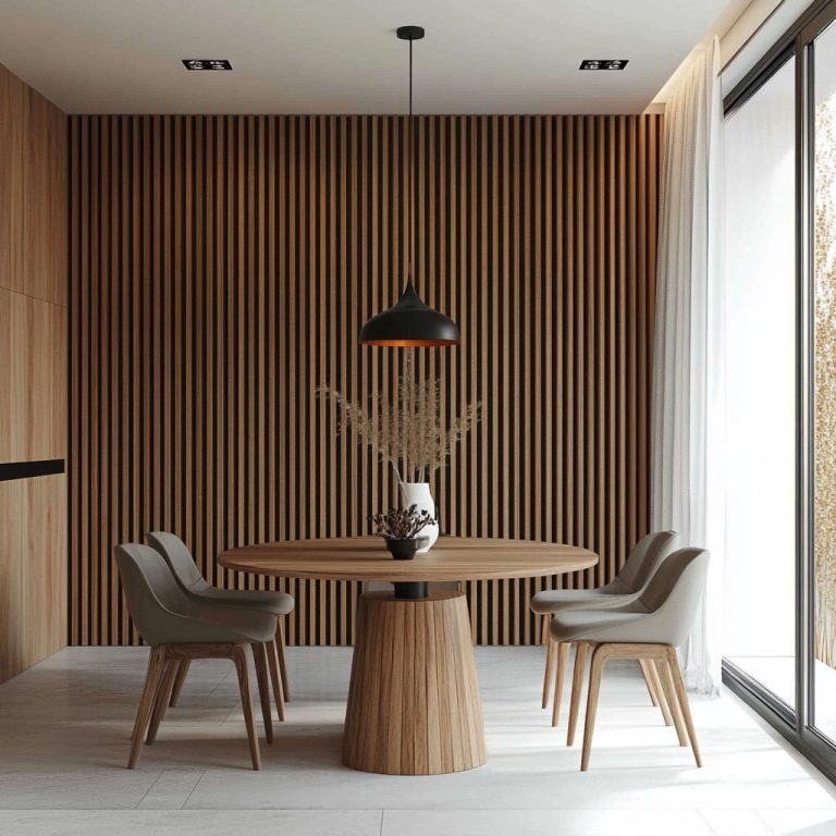 Modern Wood Slat Wall Designs