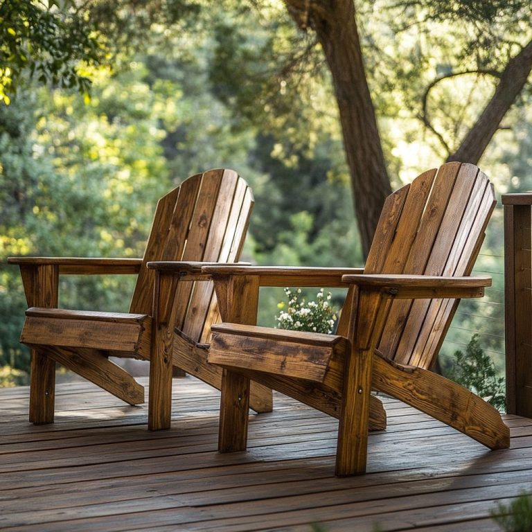 Rustic Wooden Patio Furniture