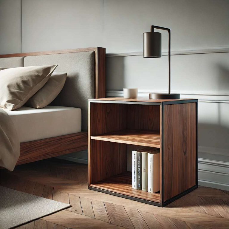 Modern Wooden Bedside Table Ideas for a Minimalist Bedroom