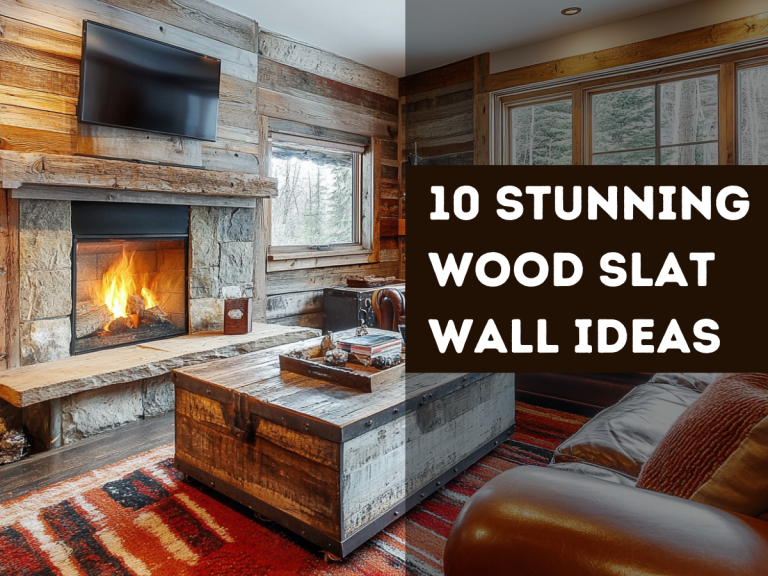 Wood Slat Wall Ideas for Your Living Room