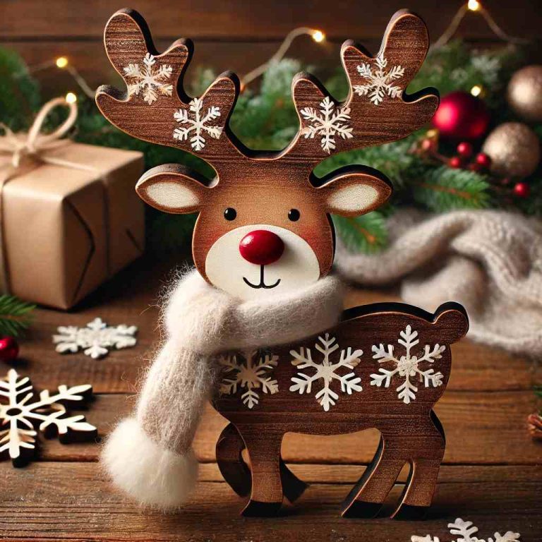 10 Simple DIY Christmas Crafts with Wooden Boards