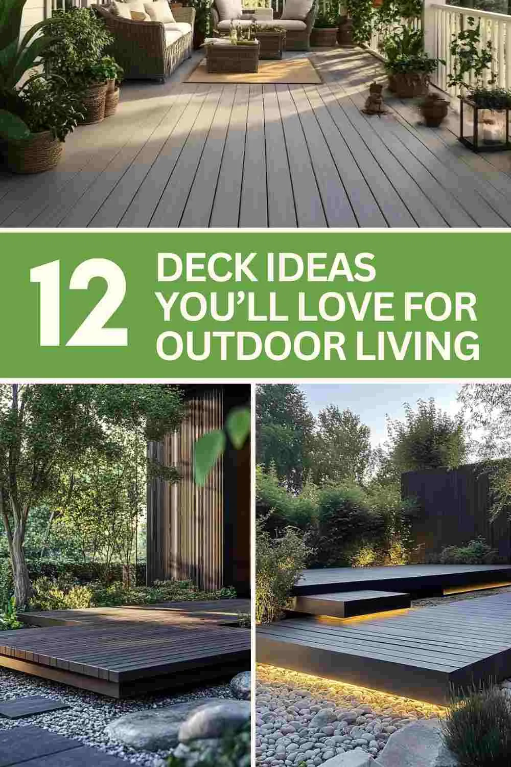 12 Outdoor Deck Ideas to Transform Your Backyard