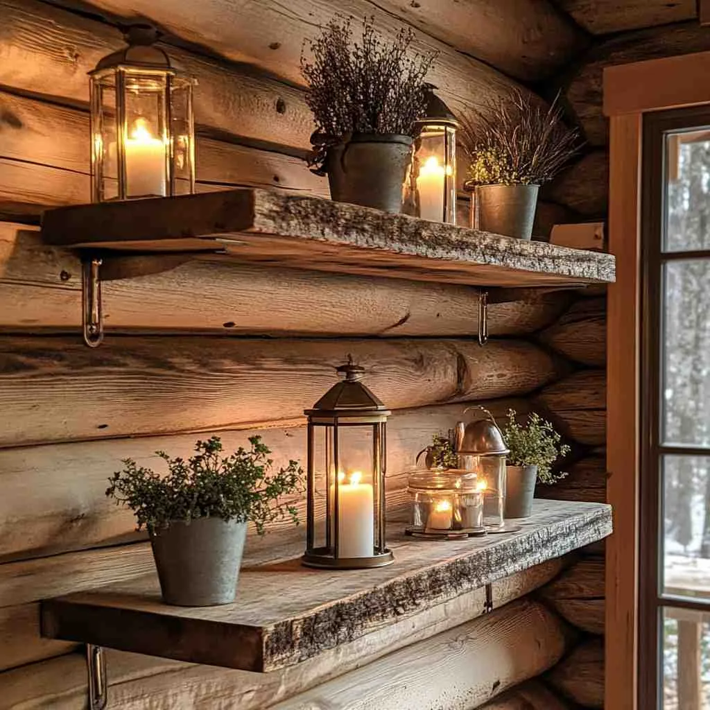 Barn Wood Shelves
