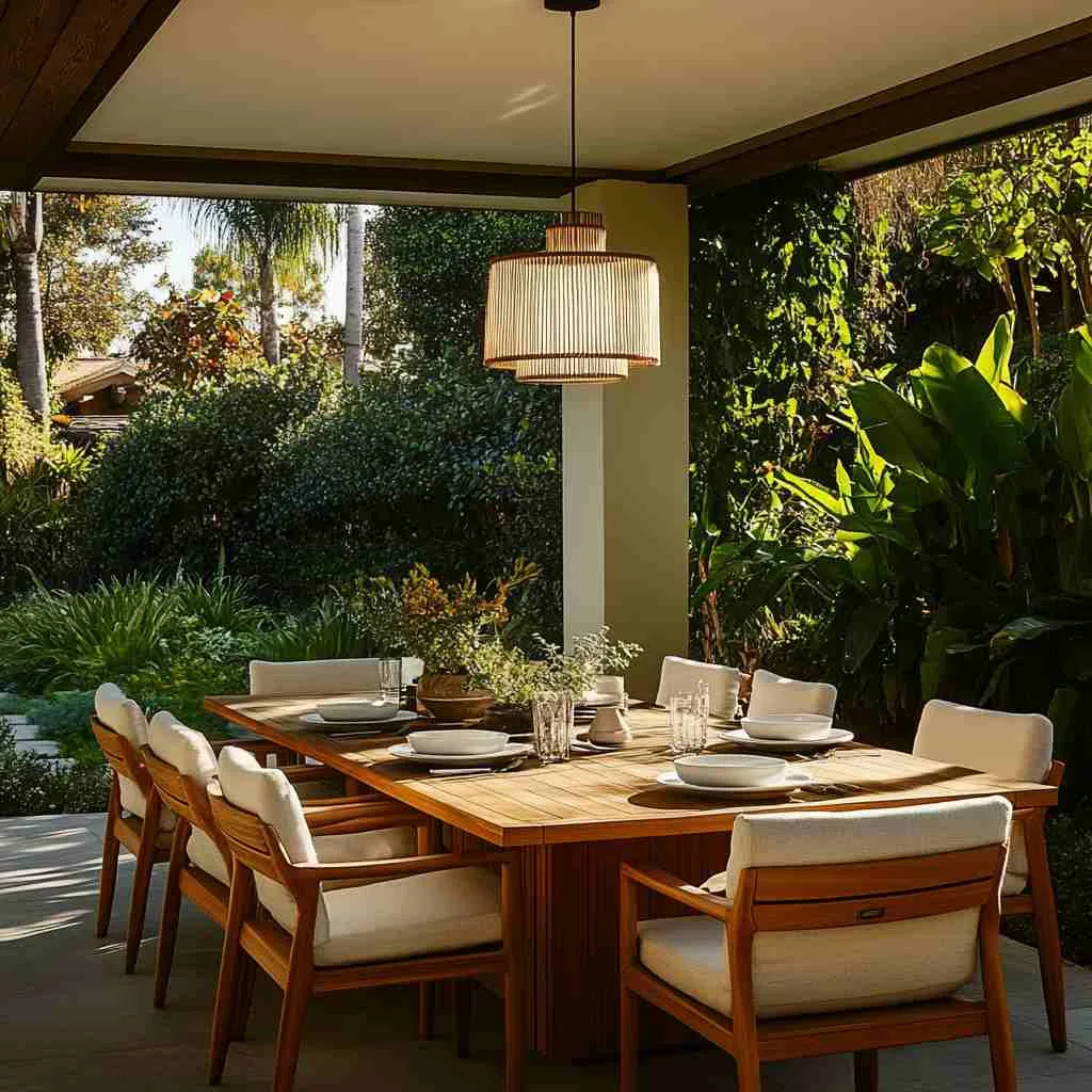 Beautiful Teak Extendable Dining Table