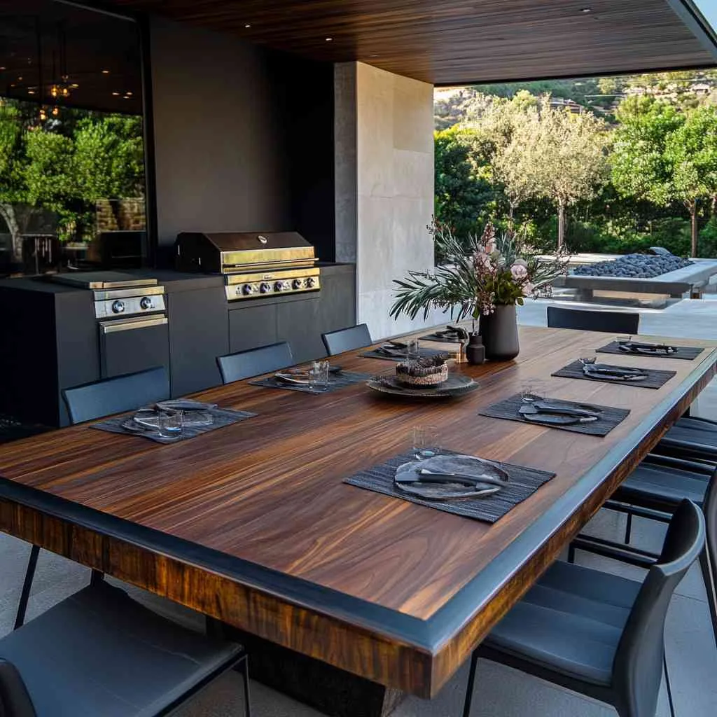 Ipe Hardwood Garden Table