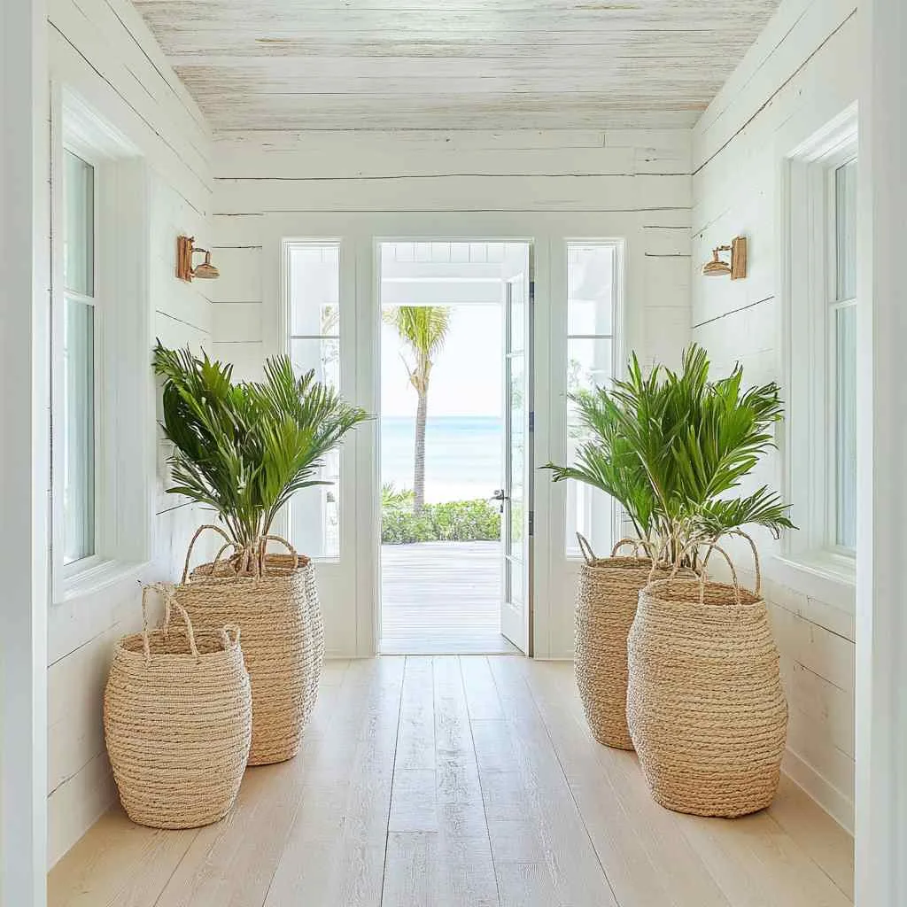 Light and Airy Whitewashed Wood Slats