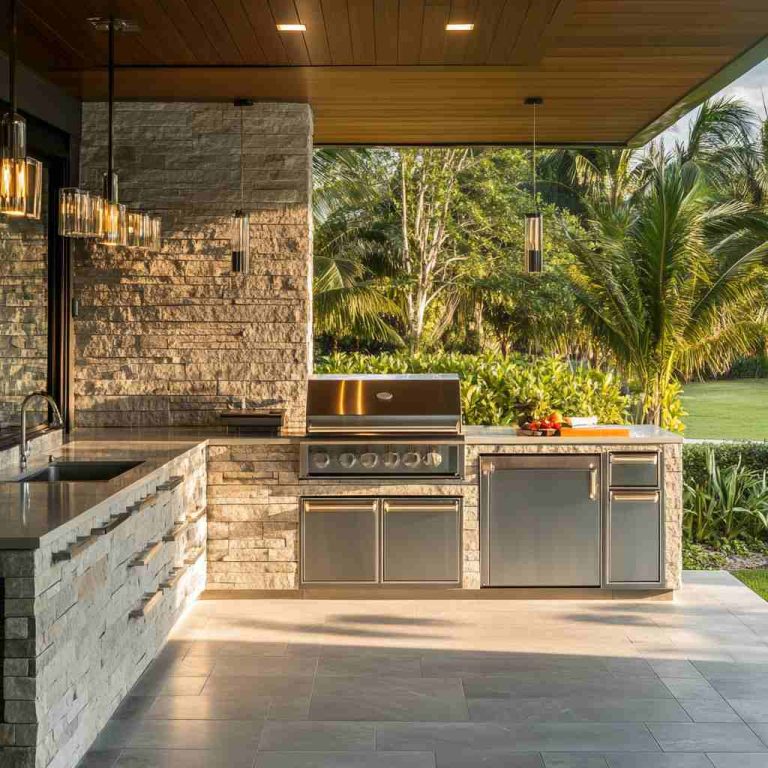 Modern Outdoor Kitchen Ideas for Your Backyard