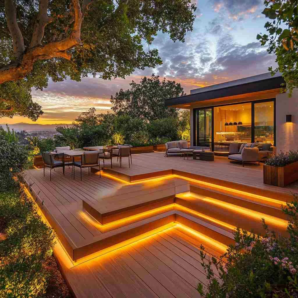 Multi-Level Decks for Depth and Functionality