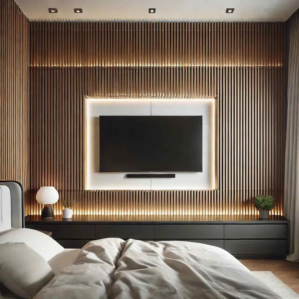 Recessed TV Nook