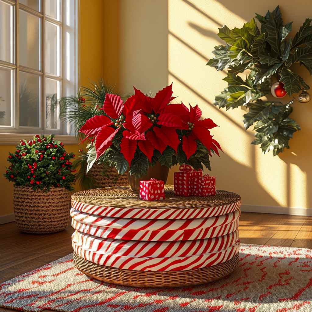 Red and White Candy Cane Delight