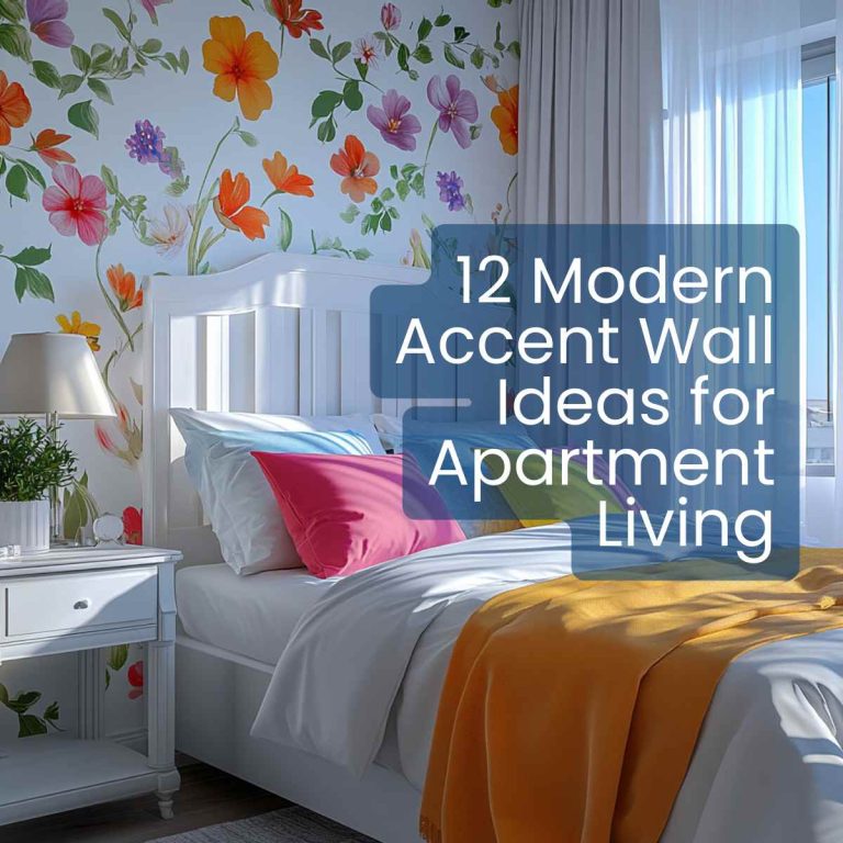 12 Modern Accent Wall Ideas for Apartment Living