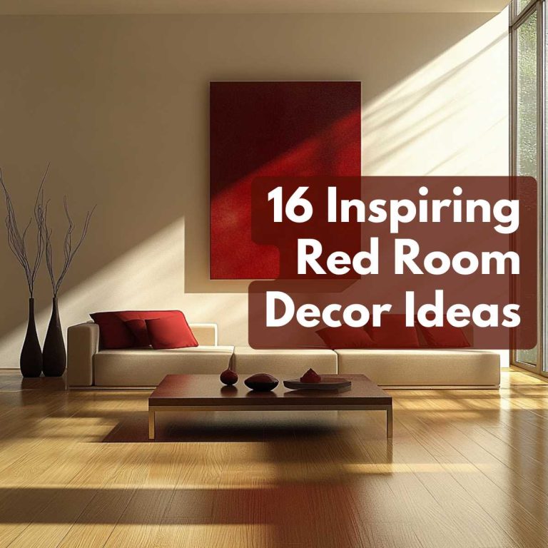 16 Inspiring Red Room Decor Ideas