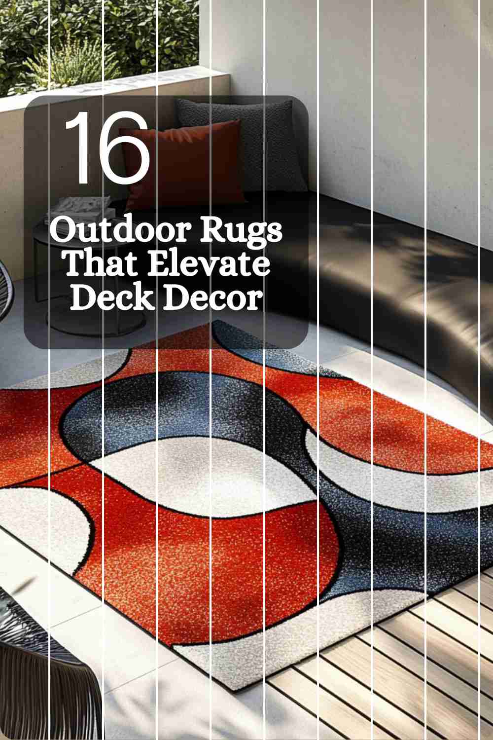 16 Outdoor Rugs That Elevate Deck Decor