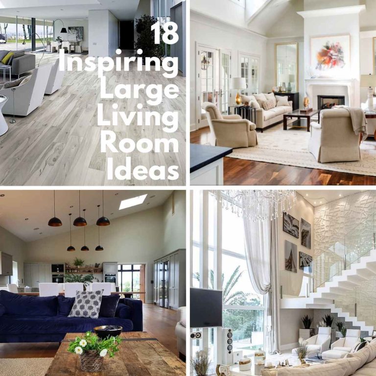 18 Inspiring Large Living Room Ideas