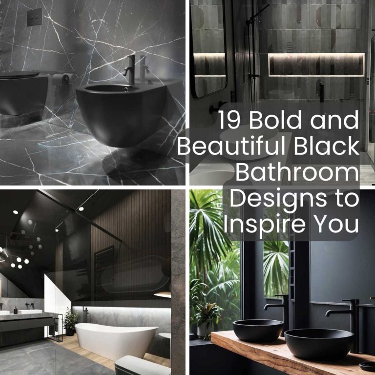 19 Bold and Beautiful Black Bathroom Designs to Inspire You