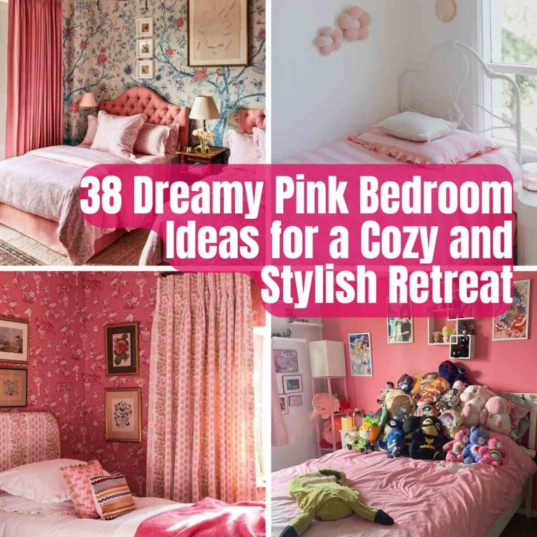 38 Dreamy Pink Bedroom Ideas for a Cozy and Stylish Retreat