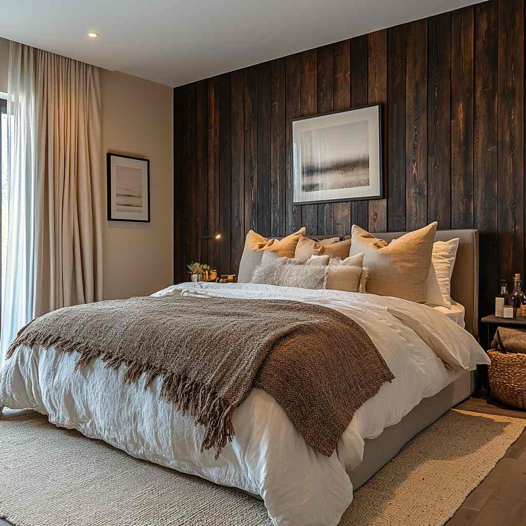 Another Beautiful Reclaimed Wood Slat Accent Wall