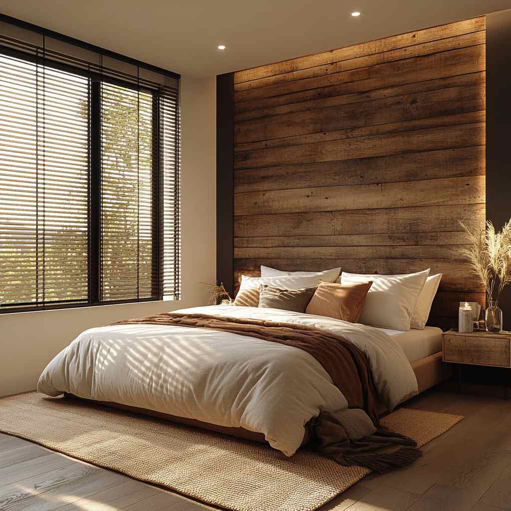 Bedroom Headboard Feature Wall