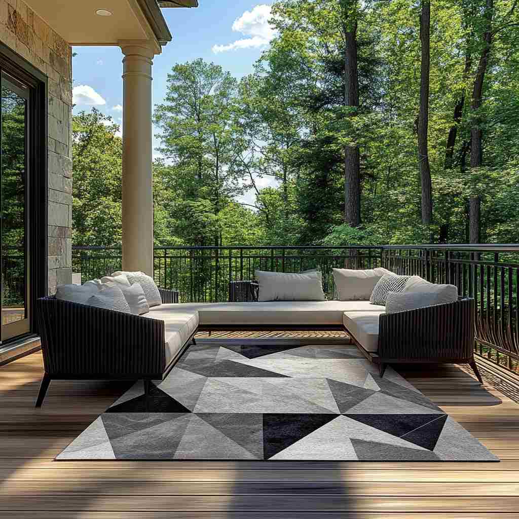 Geometric Gray Chic