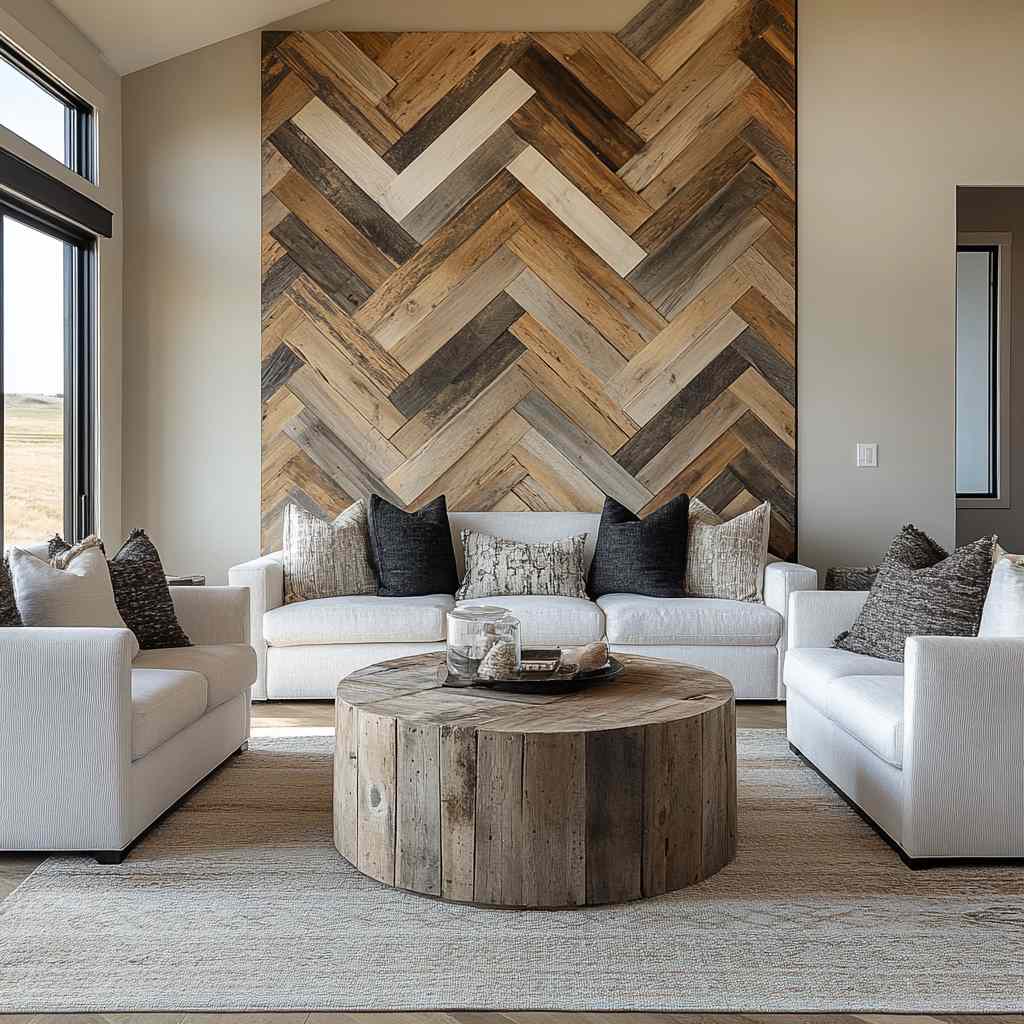 Multi-Tone Chevron Pattern