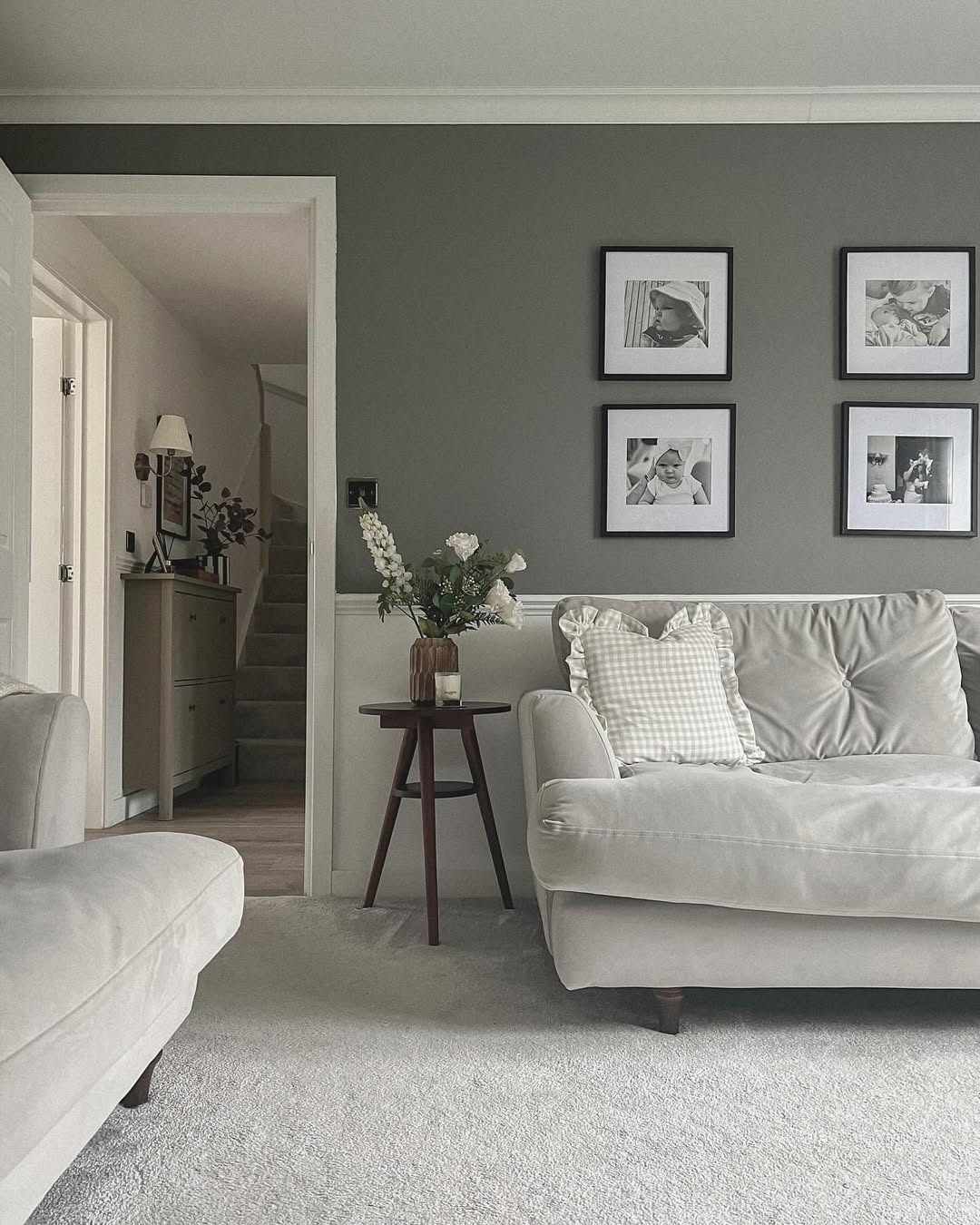 Sage Green Living Room 11
