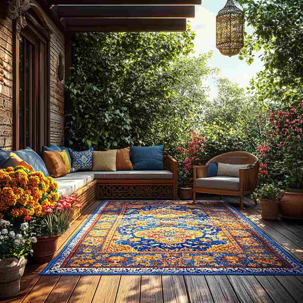 Vibrant Moroccan Mosaic