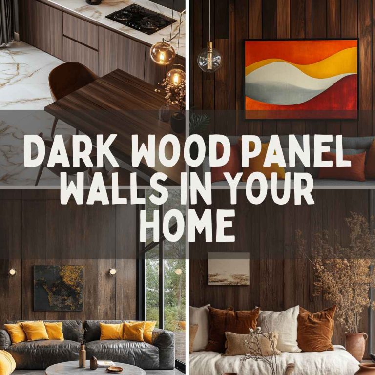 15 Stunning Ways to Style Dark Wood Panel Walls in Your Home