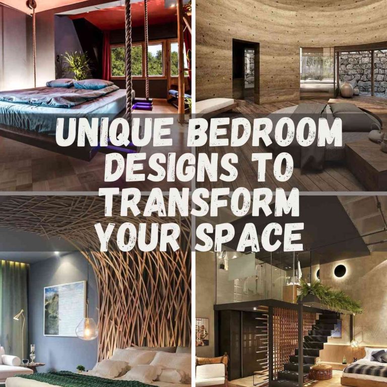 15 Unique Bedroom Designs to Transform Your Space into a Personal Retreat